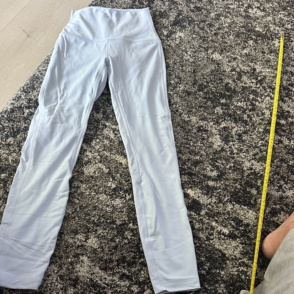 lululemon athletica Light Gray Leggings
